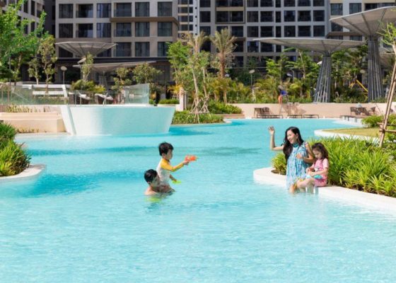 hồ bơi masteri centre point